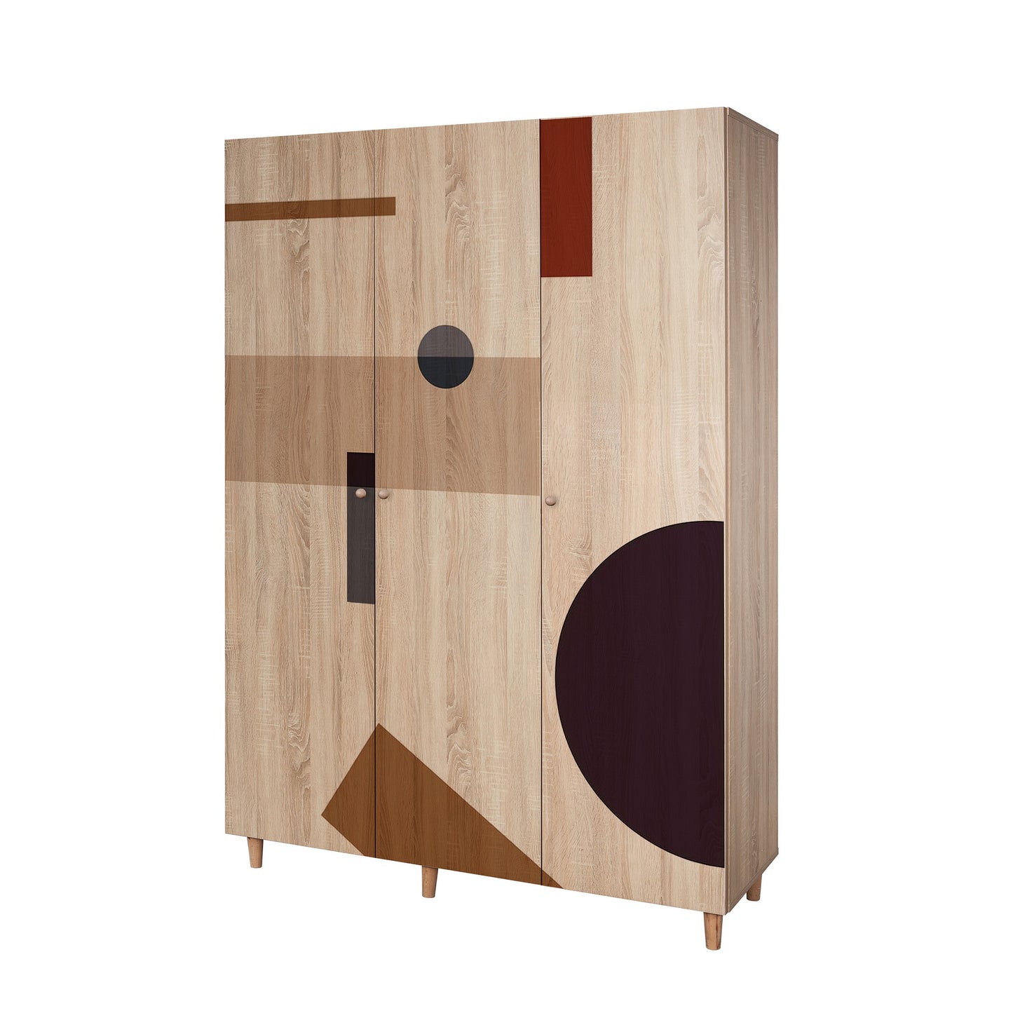 Ντουλάπα 135x192x52 εκ Sonomo 869VEL8659