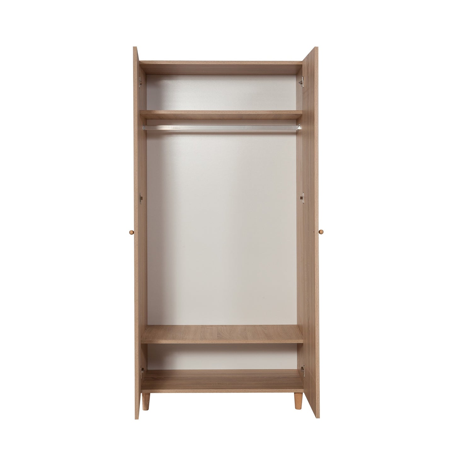 Ντουλάπα 90x192x52 εκ Sonomo 869VEL8679
