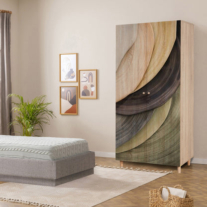 Ντουλάπα 90x192x52 εκ Sonomo 869VEL8684