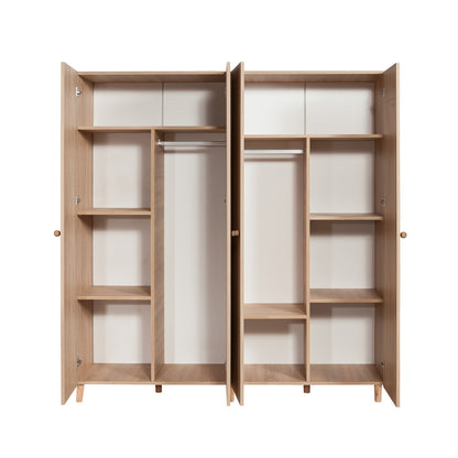 Ντουλάπα 180x192x52 εκ Sonomo 869VEL8688