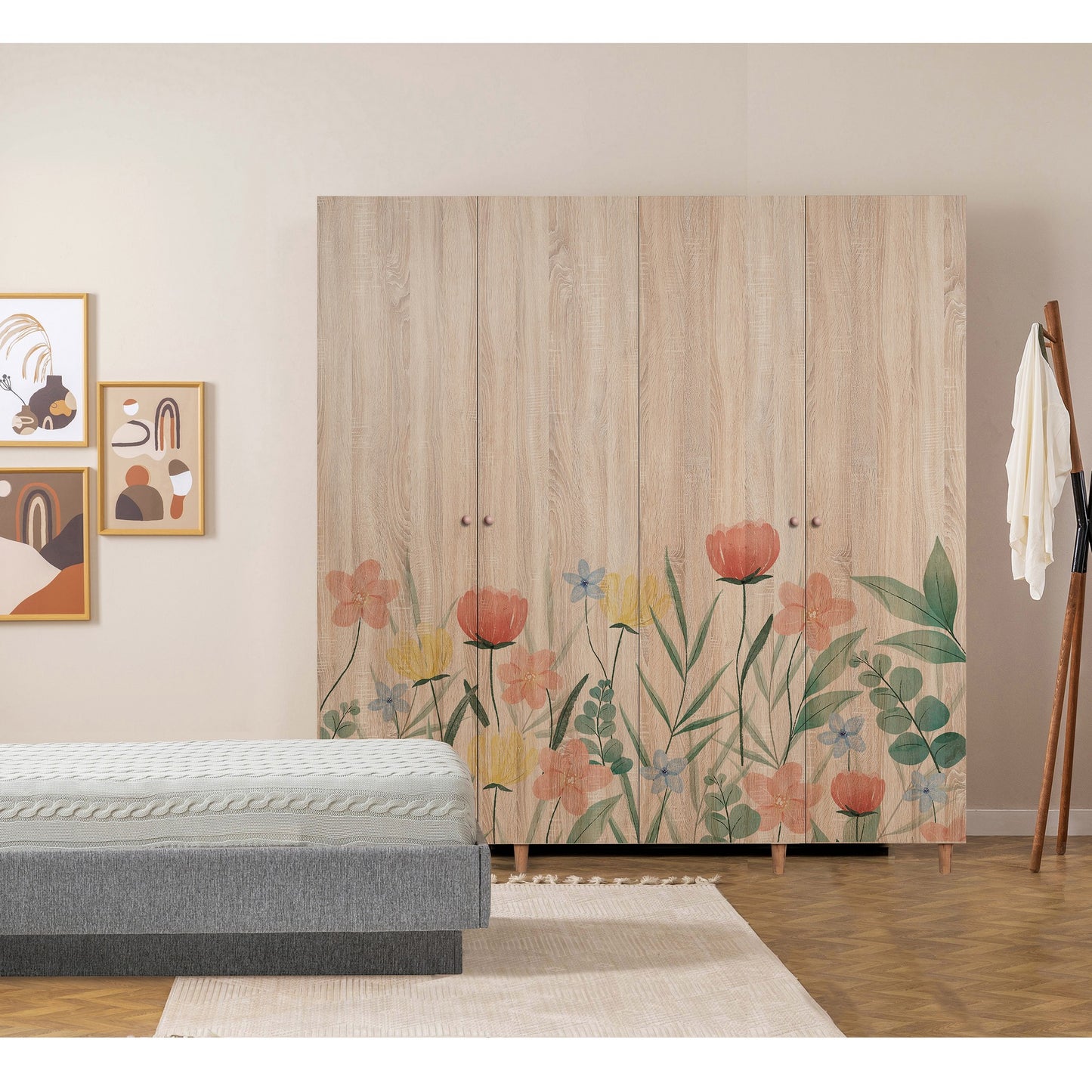 Ντουλάπα 180x192x52 εκ Sonomo 869VEL8692