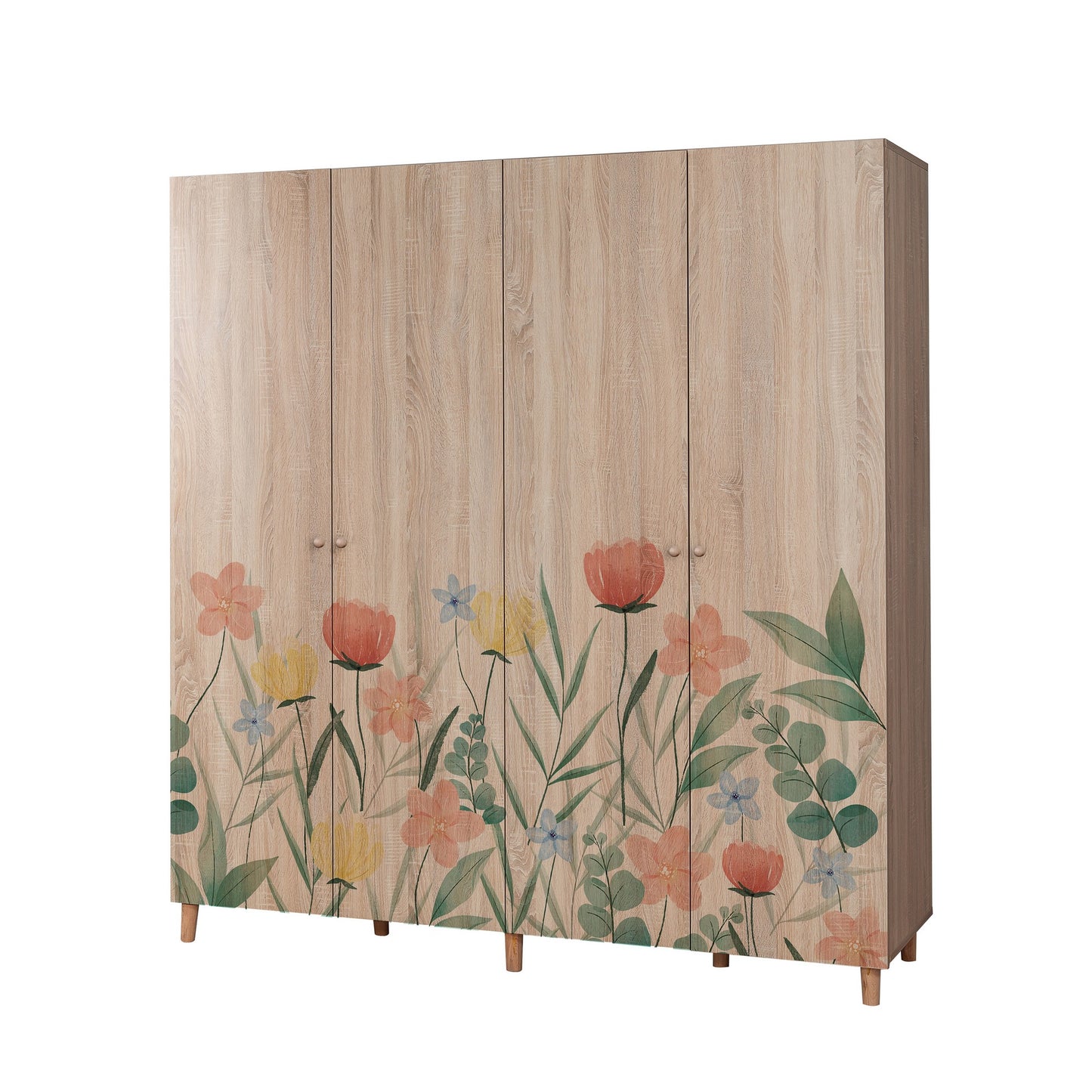 Ντουλάπα 180x192x52 εκ Sonomo 869VEL8692
