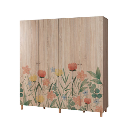 Ντουλάπα 180x192x52 εκ Sonomo 869VEL8692