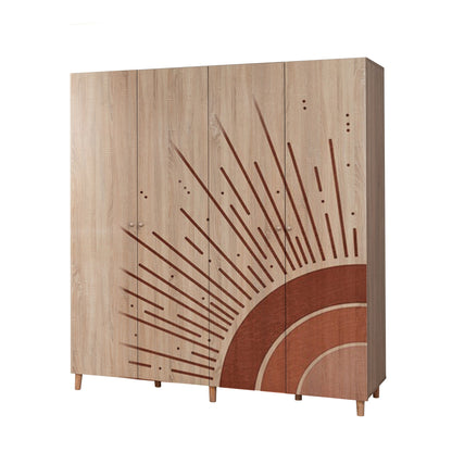 Ντουλάπα 180x192x52 εκ Sonomo 869VEL8694