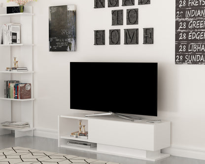 Έπιπλο Τηλεόρασης TV Βάση Σύνθεση Λευκό | 875ZNA3043