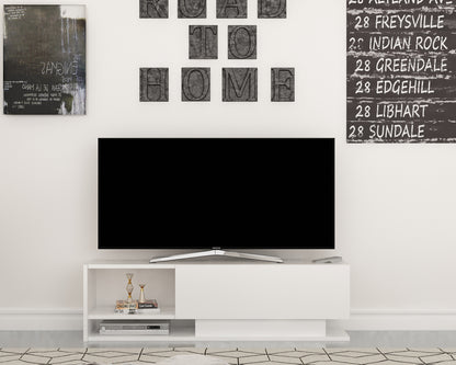 Έπιπλο Τηλεόρασης TV Βάση Σύνθεση Λευκό | 875ZNA3043