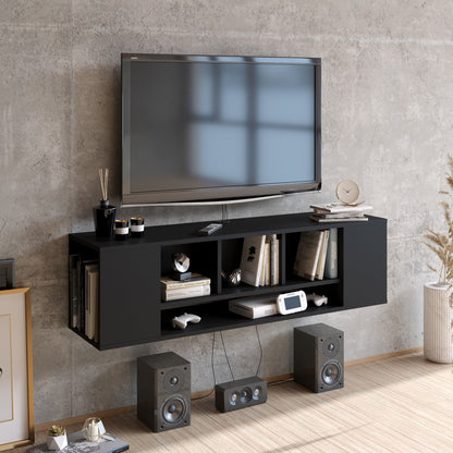 Έπιπλο Τηλεόρασης TV Βάση Σύνθεση Μαύρο | 875ZNA3068