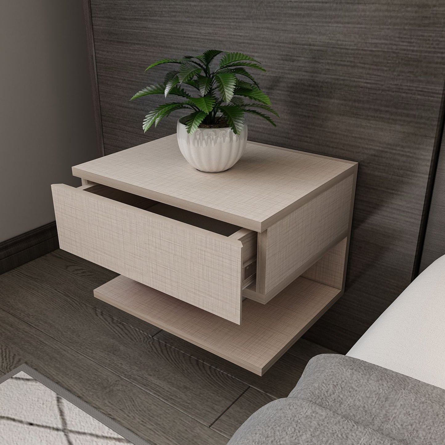 Κομοδίνο Βοηθητικό Τραπεζάκι 38,8x55,8x15,2 εκ. | 875ZNA3420