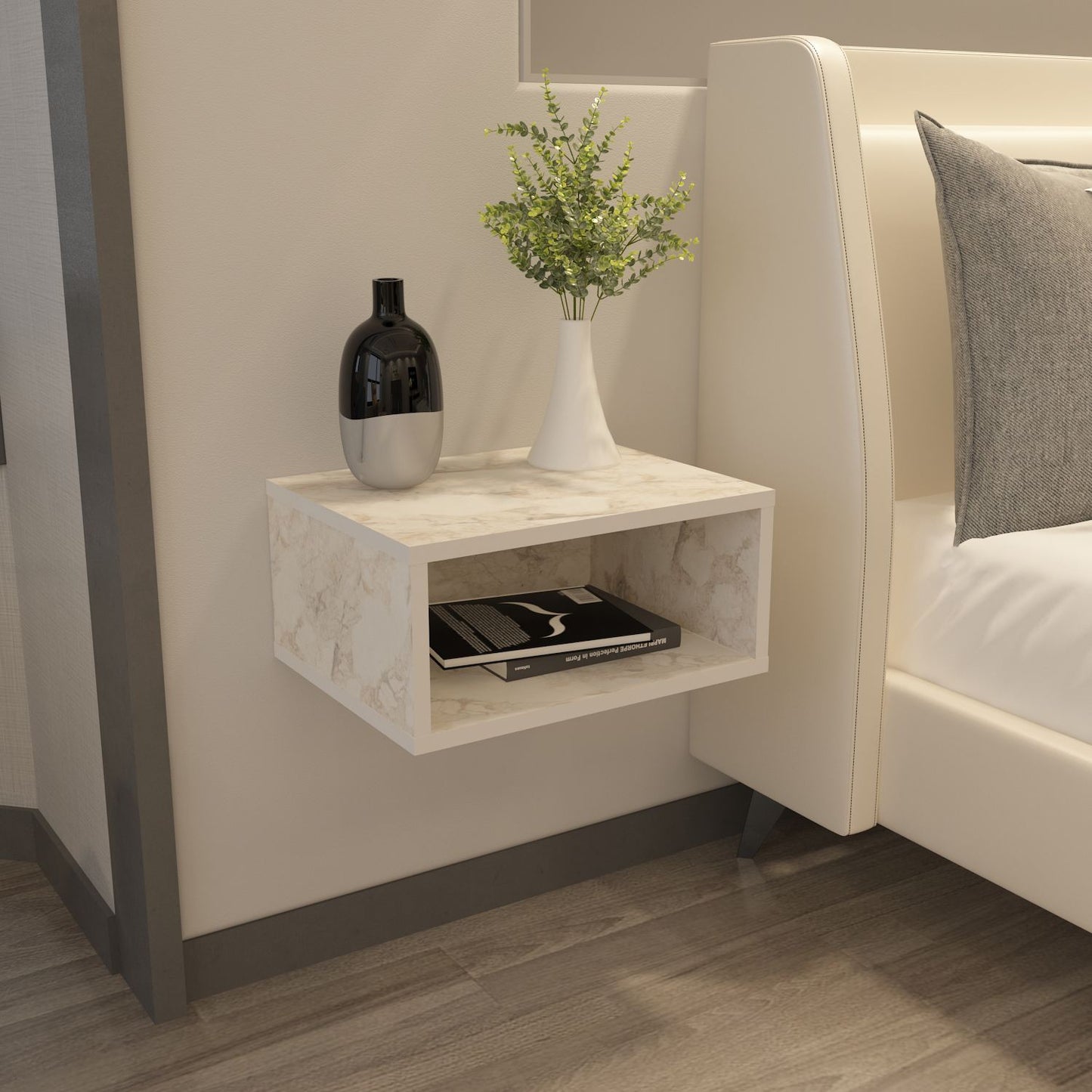 Κομοδίνο Βοηθητικό Τραπεζάκι 38,6x55,8x9,9 εκ. | 875ZNA3428