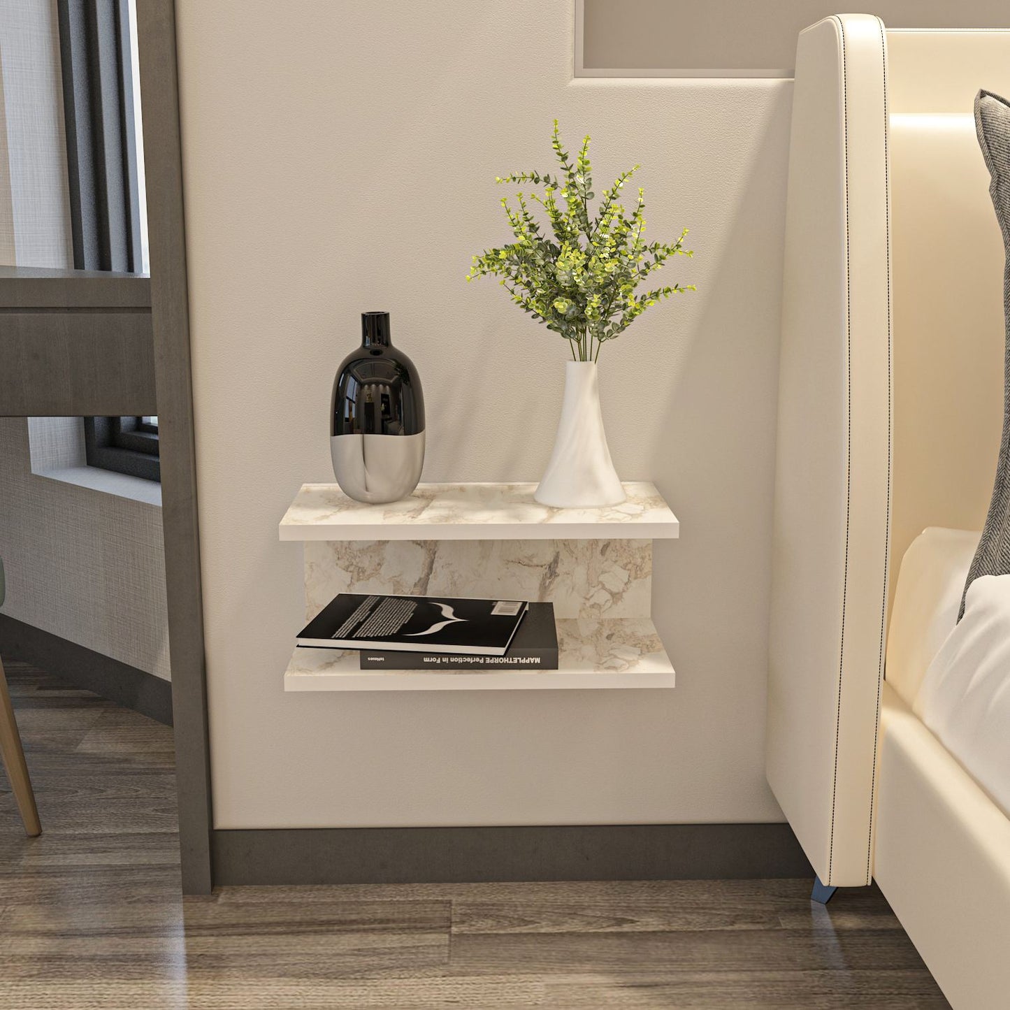 Κομοδίνο Βοηθητικό Τραπεζάκι 25,6x55,6x9 εκ. | 875ZNA3435
