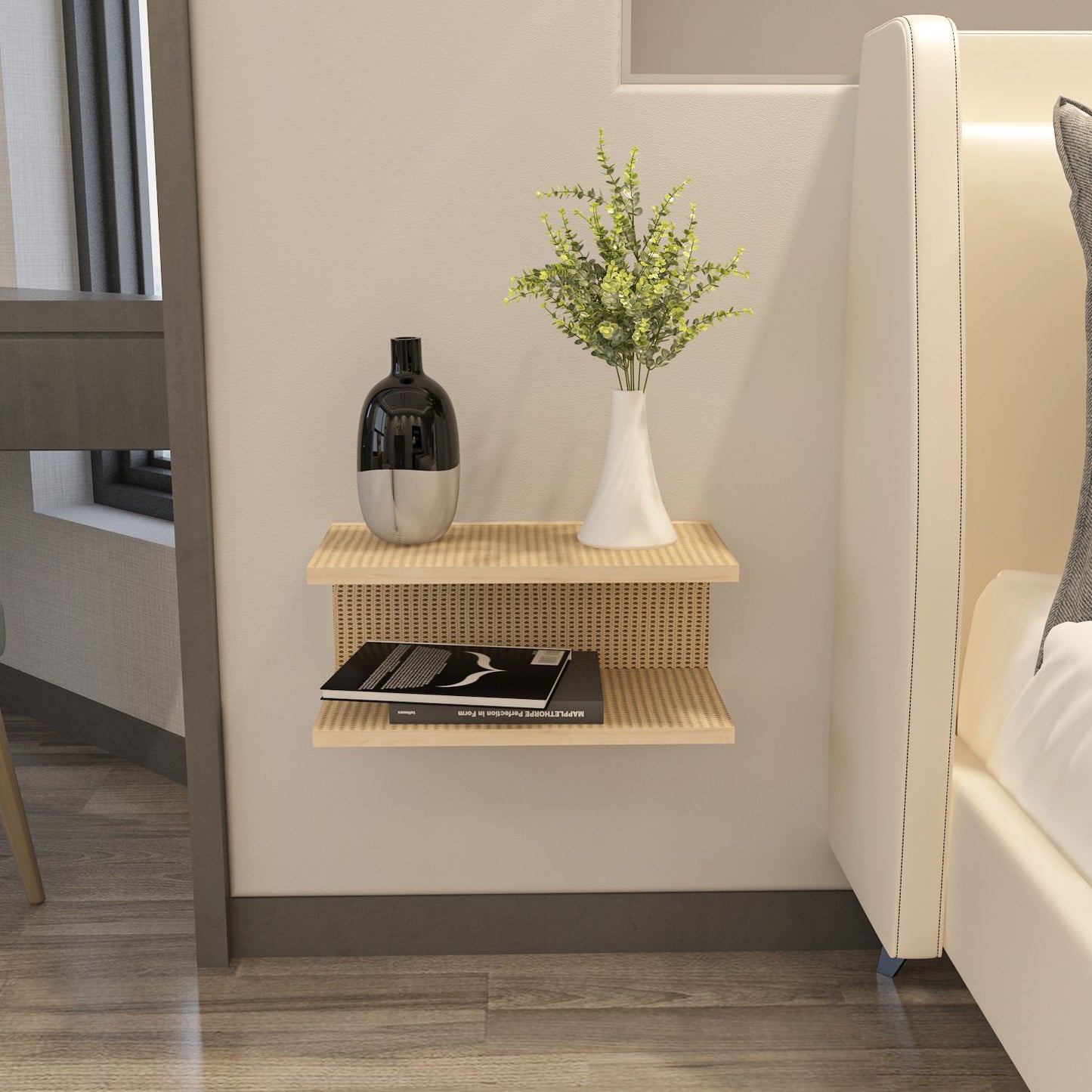 Κομοδίνο Βοηθητικό Τραπεζάκι 25,6x55,6x9 εκ. | 875ZNA3436