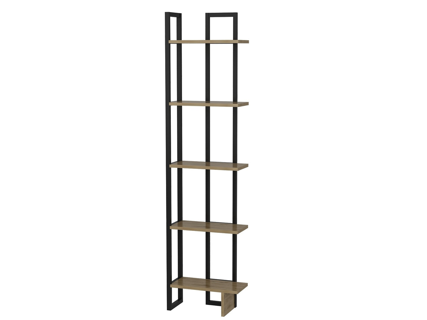 Βιβλιοθήκη 45 × 22 × 180 εκ. Δρυς Μαύρο GR875ZNA3619