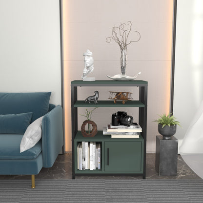 Βιβλιοθήκη 60 × 29,6 × 80 εκ. Πράσινο Μαύρο GR875ZNA4535