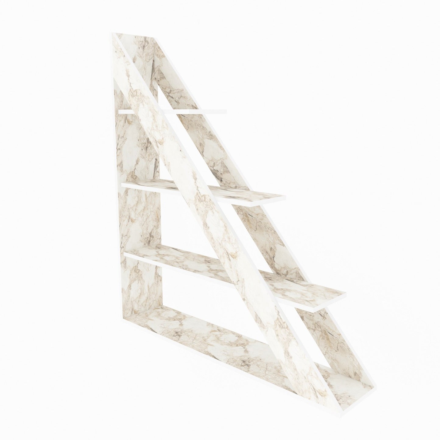 Βιβλιοθήκη 120 × 25 × 131,8 εκ. Λευκό GR875ZNA4560