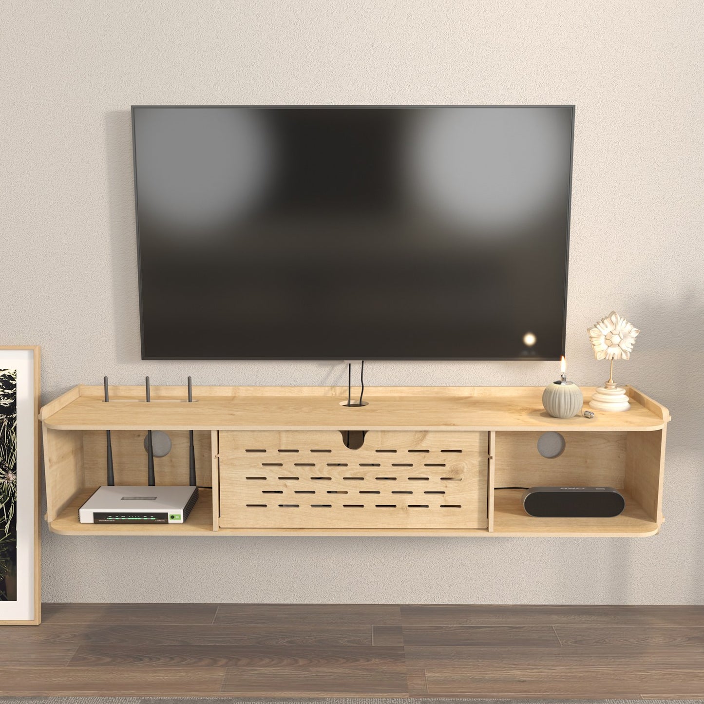 Έπιπλο Τηλεόρασης TV Βάση Σύνθεση Δρυς | 875ZNA4650