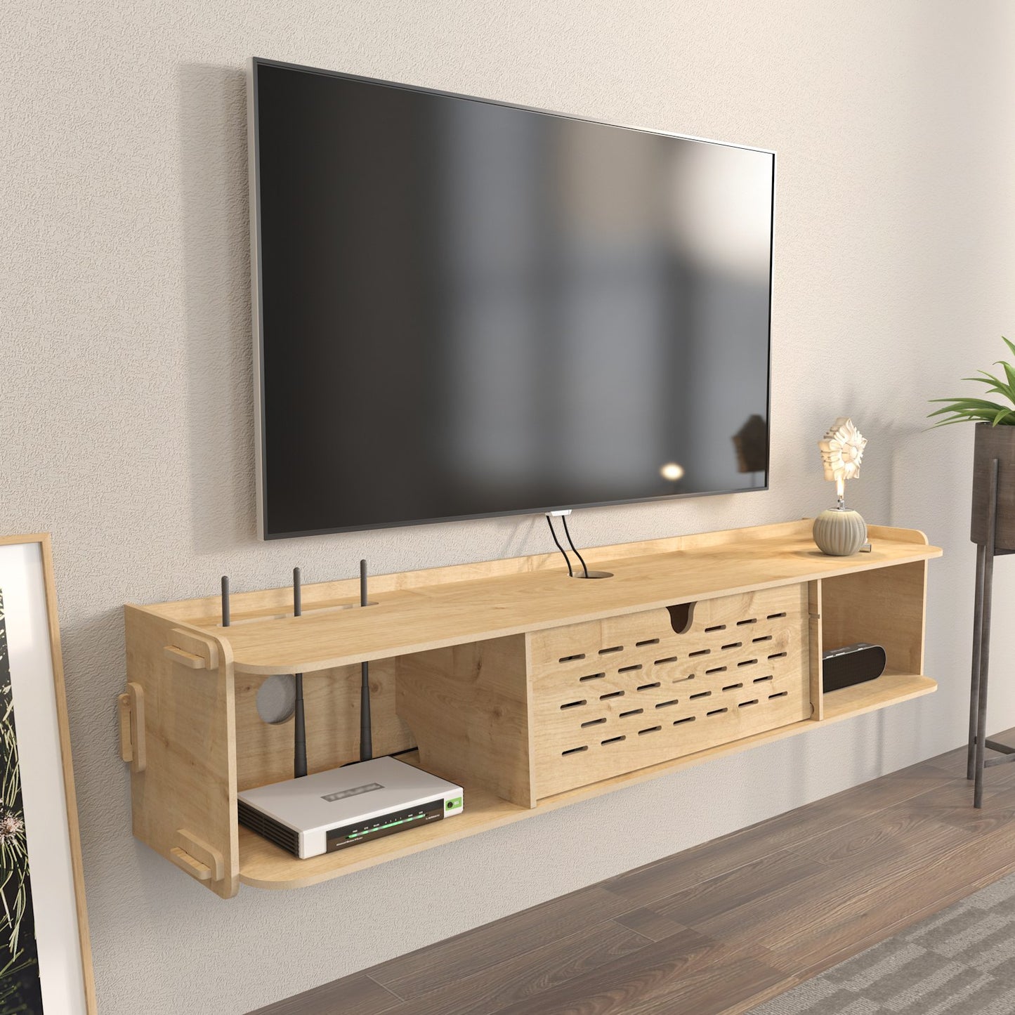 Έπιπλο Τηλεόρασης TV Βάση Σύνθεση Δρυς | 875ZNA4650