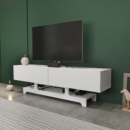 Έπιπλο Τηλεόρασης TV Βάση Σύνθεση Λευκό | 875ZNA5341