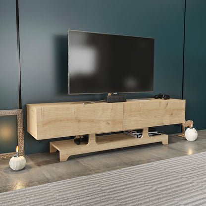 Έπιπλο Τηλεόρασης TV Βάση Σύνθεση Sapphire Δρυς | 875ZNA5344