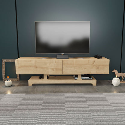 Έπιπλο Τηλεόρασης TV Βάση Σύνθεση Sapphire Δρυς | 875ZNA5344