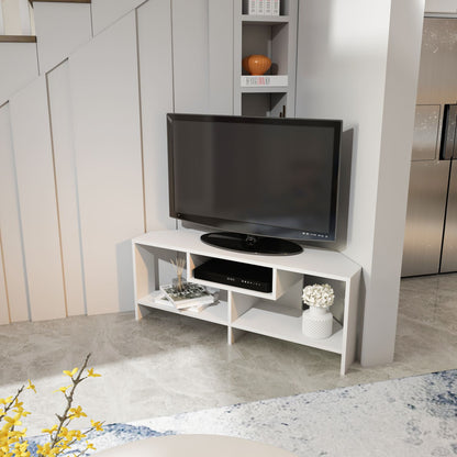 Έπιπλο Τηλεόρασης TV Βάση Σύνθεση Λευκό | 875ZNA5356