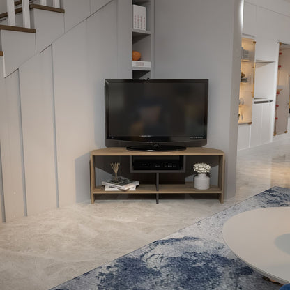 Έπιπλο Τηλεόρασης TV Βάση Σύνθεση Καρυδί Λευκό | 875ZNA5357