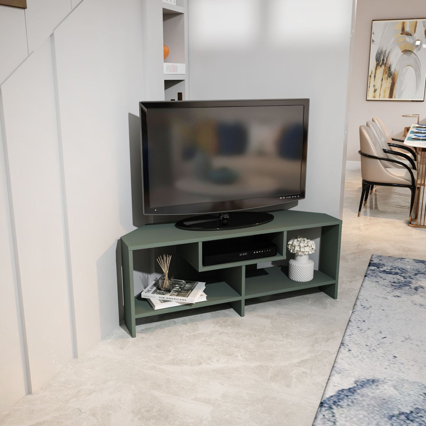 Έπιπλο Τηλεόρασης TV Βάση Σύνθεση Green | 875ZNA5358