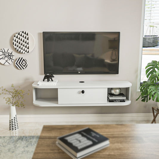 Έπιπλο Τηλεόρασης TV Βάση Σύνθεση Λευκό | 875ZNA5363