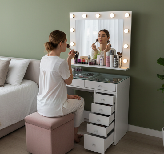 Τραπέζι Μπουντουάρ Μακιγιάζ Μεικαπ