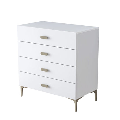 Συρταριέρα 85.6x90.7x45 εκ Λευκό 893RAN5828