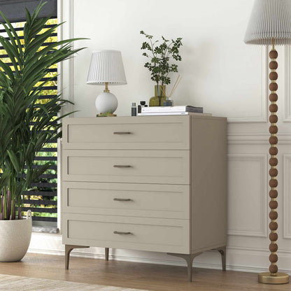 Συρταριέρα 85.6x90.7x45 εκ Sandstone 893RAN5848