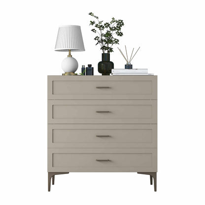 Συρταριέρα 85.6x90.7x45 εκ Sandstone 893RAN5848