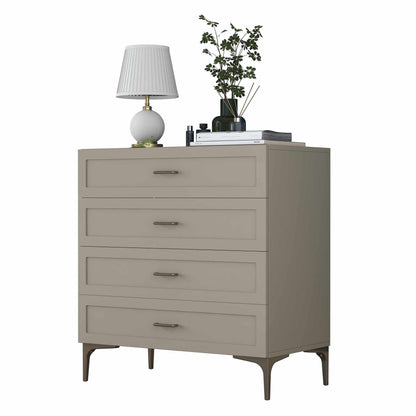 Συρταριέρα 85.6x90.7x45 εκ Sandstone 893RAN5848