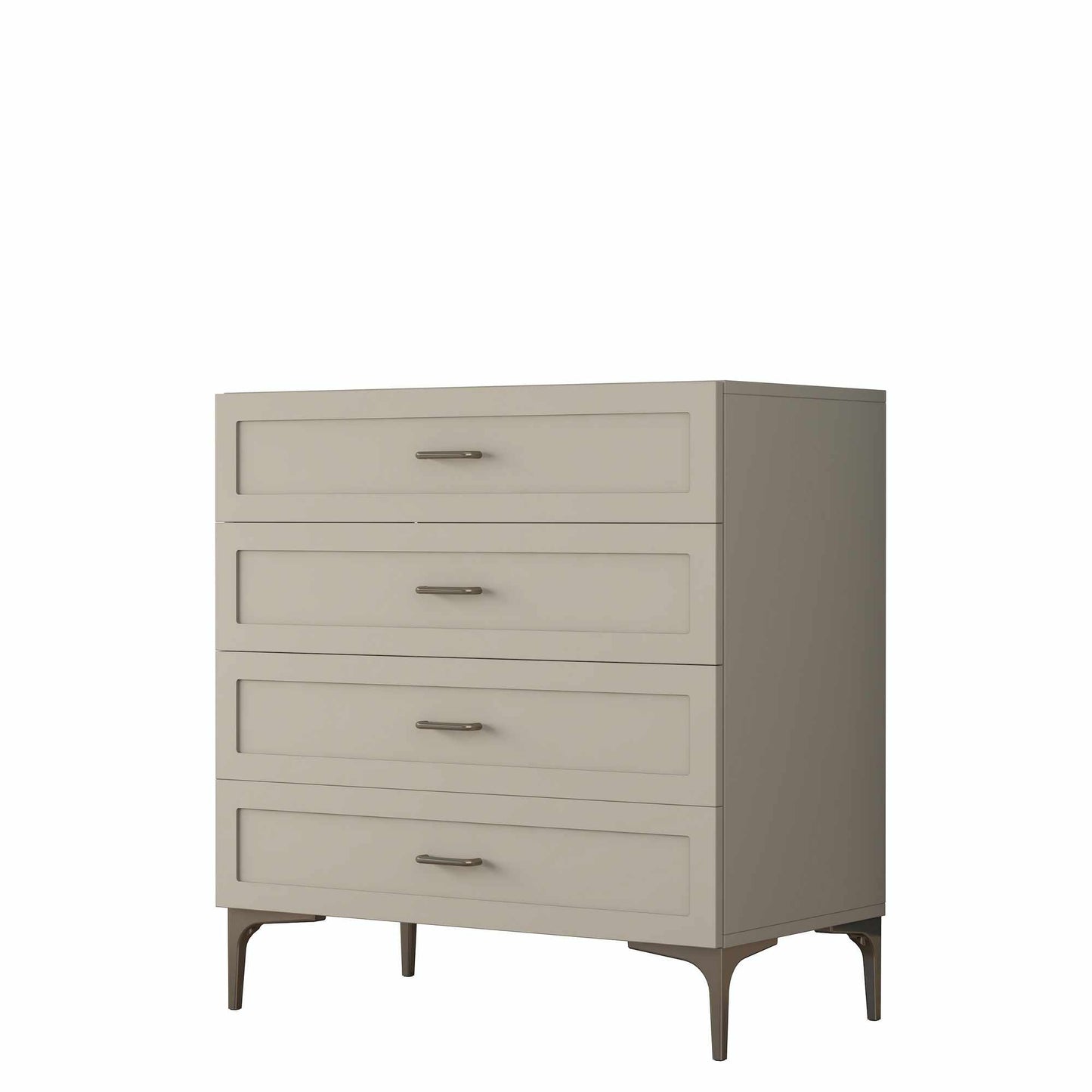 Συρταριέρα 85.6x90.7x45 εκ Sandstone 893RAN5848