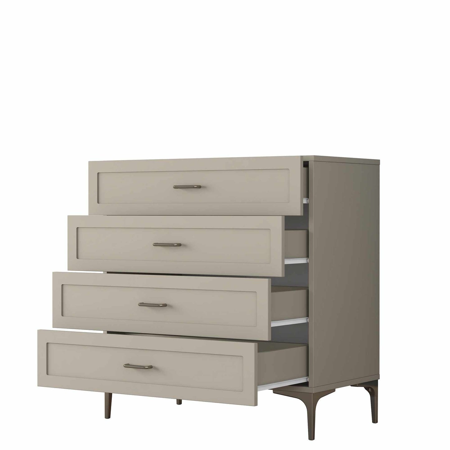 Συρταριέρα 85.6x90.7x45 εκ Sandstone 893RAN5848