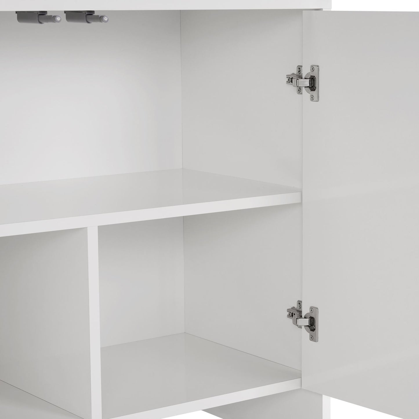 Μπουφές Λευκό 180x45x80cm | 903NRD1106