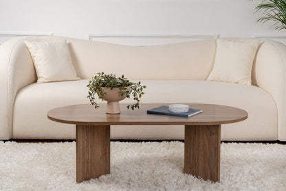 Τραπεζάκι Σαλονιού Venezia Καρυδί 119 x 60 x 40 εκ GR909NRD1109