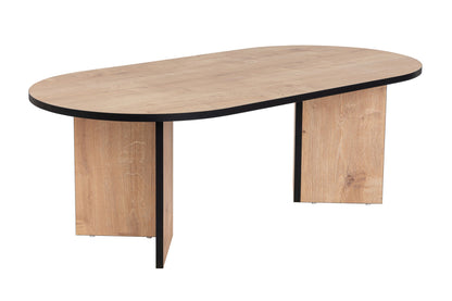 Τραπεζάκι Σαλονιού Δρυς Sapphire - Μαύρο 119 x 60 x 40 εκ GR909NRD1113