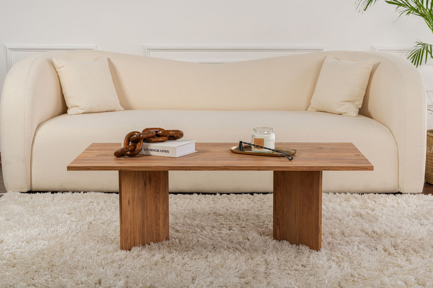 Τραπεζάκι Σαλονιού Τραπέζι Καθιστικού 119x40x60 εκ σε 6 Χρωματισμούς 909NRD1114