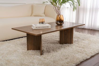 Τραπεζάκι Σαλονιού Venezia Καρυδί 119 x 60 x 40 εκ GR909NRD1117