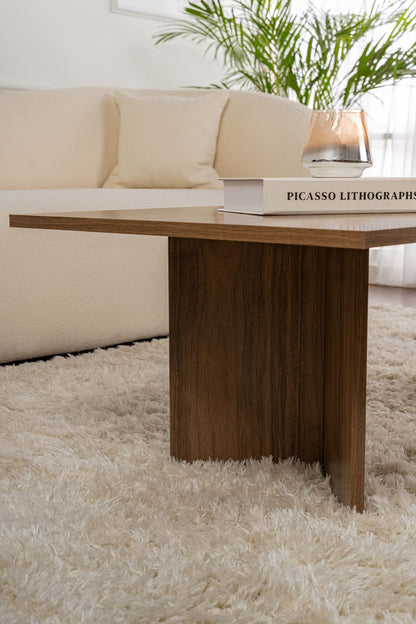 Τραπεζάκι Σαλονιού Venezia Καρυδί 119 x 60 x 40 εκ GR909NRD1117