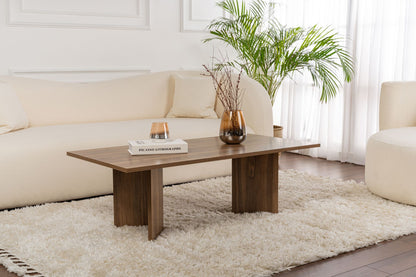 Τραπεζάκι Σαλονιού Venezia Καρυδί 119 x 60 x 40 εκ GR909NRD1117