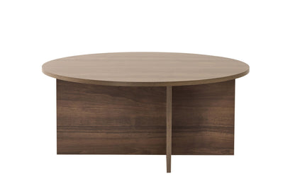 Τραπεζάκι Σαλονιού Venezia Καρυδί 90 x 90 x 40 εκ GR909NRD1123