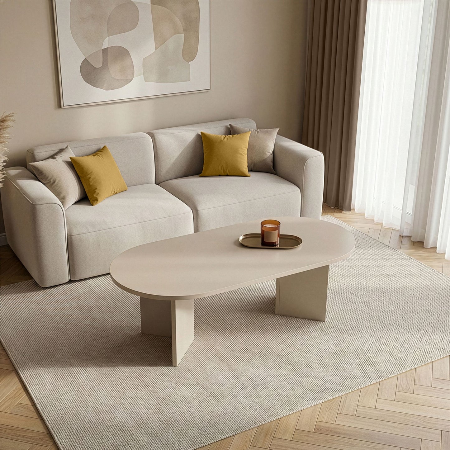 Τραπεζάκι Σαλονιού Μινκ 119 x 40 x 60 εκ. 909NRD1126