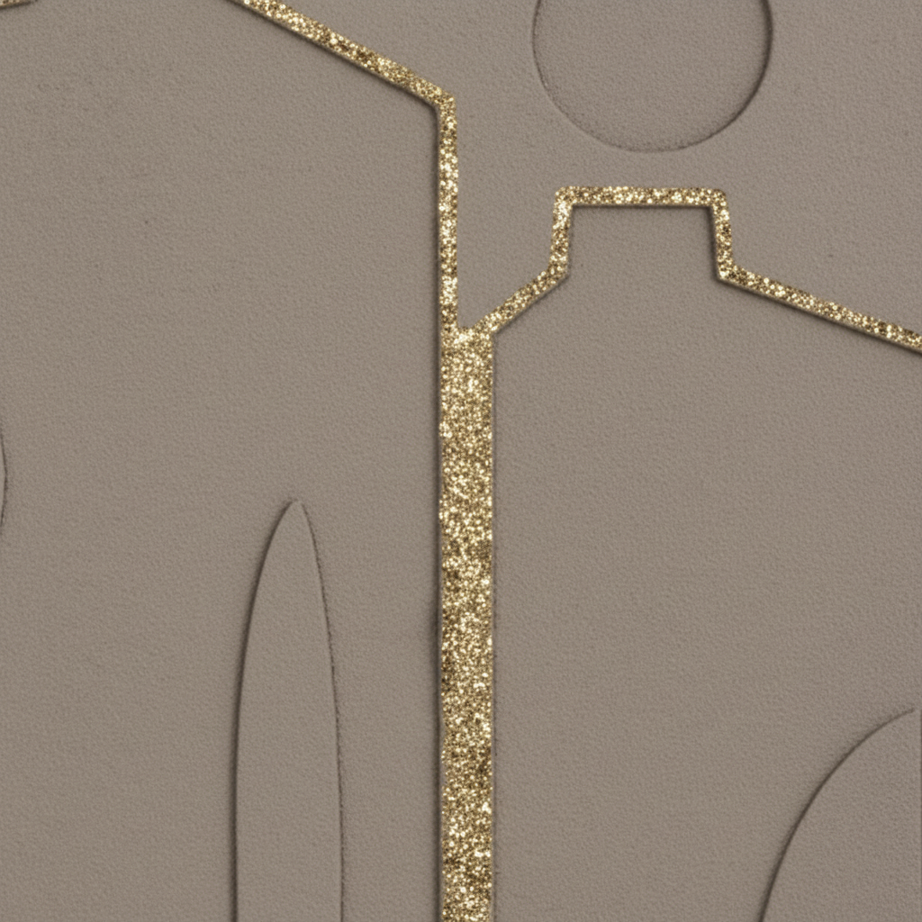 Πίνακας Ανάγλυφος Γκρί elephant με Χρυσά Ρινίσματα 120x80 εκ 91883