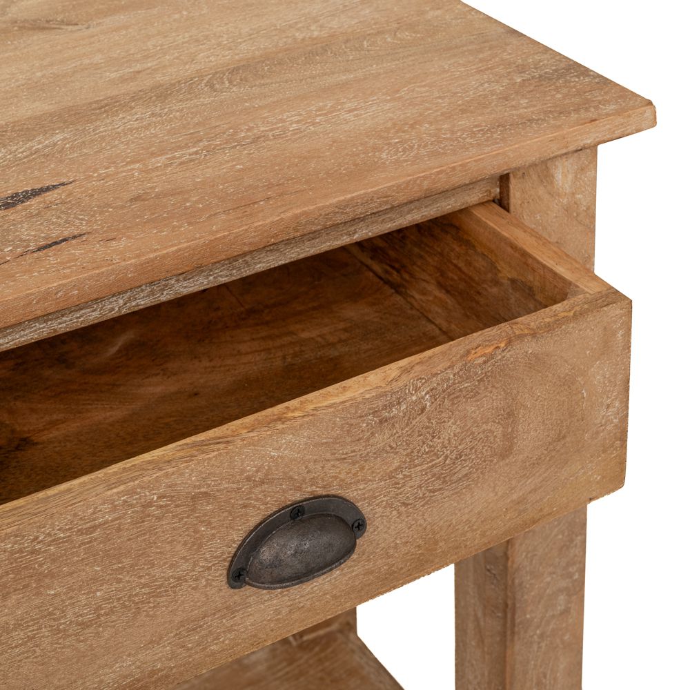 Τραπέζι Κονσόλα Εισόδου Βοηθητικό Τραπέζι Μασίφ Ξύλο 152Χ41Χ77εκ   92090