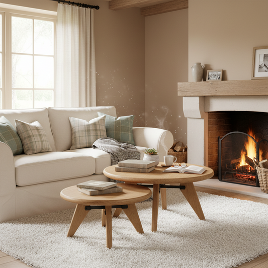 Τραπεζάκια Σαλονιού Σετ 2 τεμ