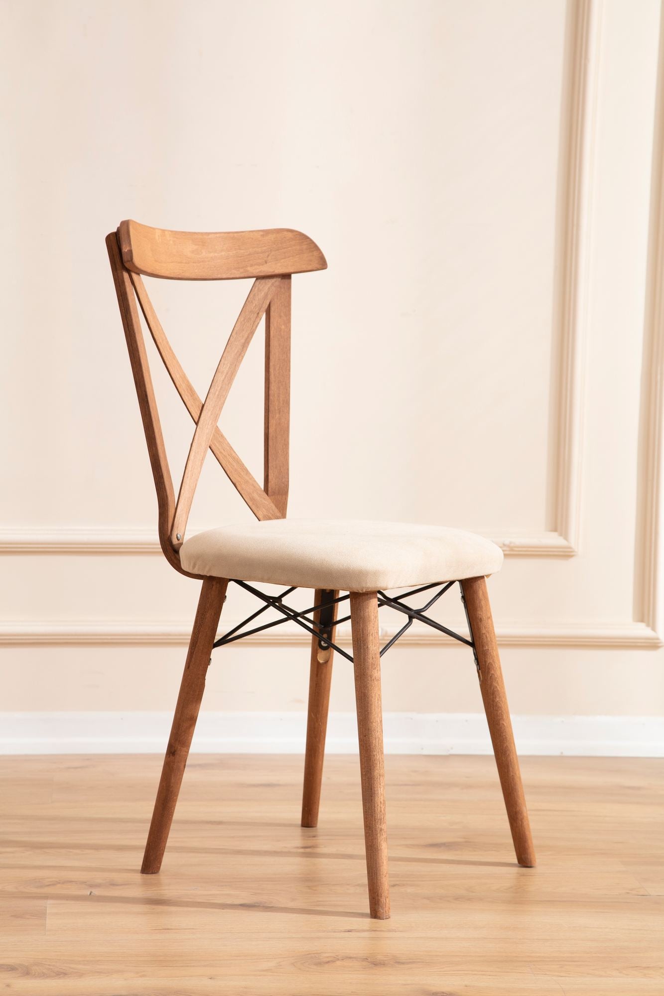 Επεκτεινόμενο Τραπέζι Κουζίνας Τραπεζαρίας με 4-6 Καρέκλες σετ από 130-170 εκ 924EST1101