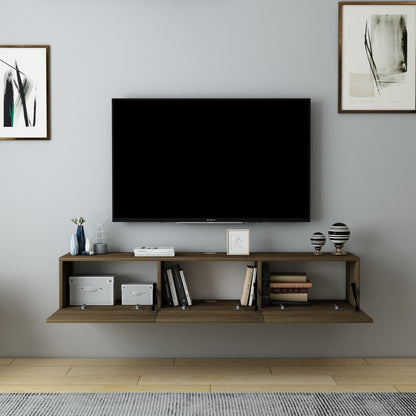 Έπιπλο Τηλεόρασης TV Βάση Σύνθεση Καρυδί | 935CMN1455