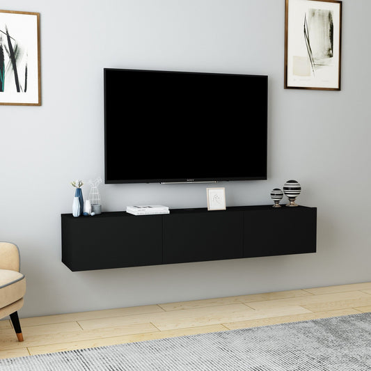 Έπιπλο Τηλεόρασης TV Βάση Σύνθεση Μαύρο | 935CMN1457