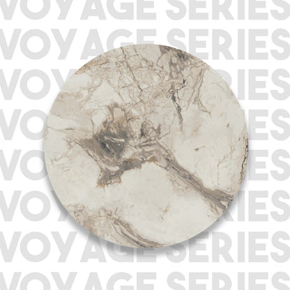Βιβλιοθήκη 87,5 × 30 × 175 εκ. Λευκό Marble Χρυσό GR956LCS1423